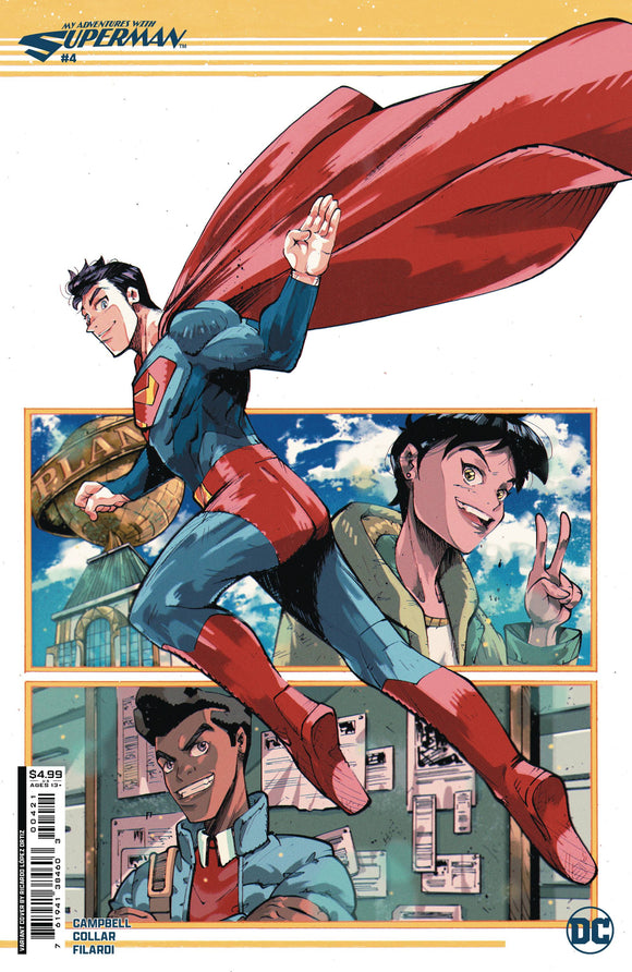 MY ADVENTURES WITH SUPERMAN #4 (OF 6) CVR B LOPEZ ORTIZ