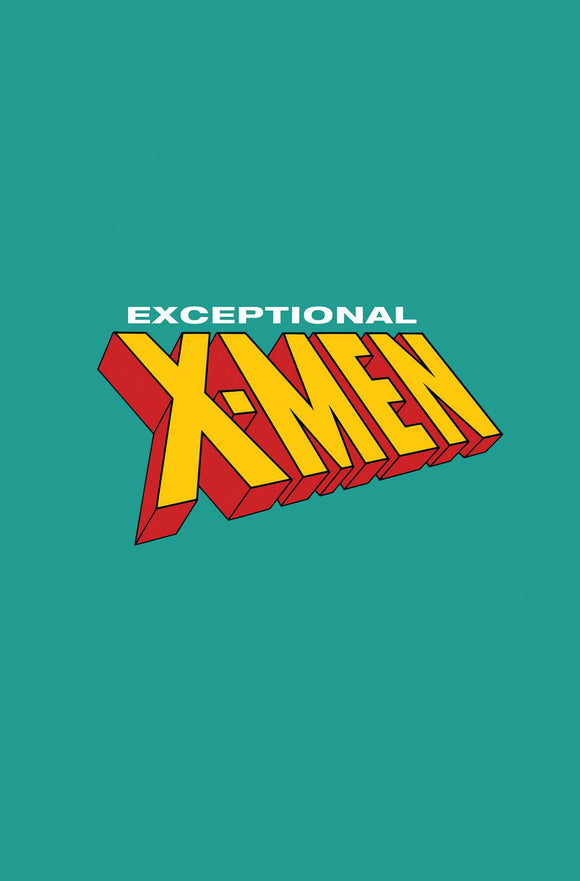 EXCEPTIONAL X-MEN #1 LOGO VAR