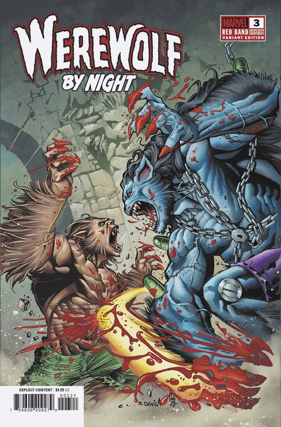 WEREWOLF BY NIGHT RED BAND #3 SERGIO DAVILA VAR (POLYBAGGED)