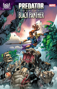 PREDATOR VS BLACK PANTHER #3 (OF 4) ANDREI BRESSAN VAR