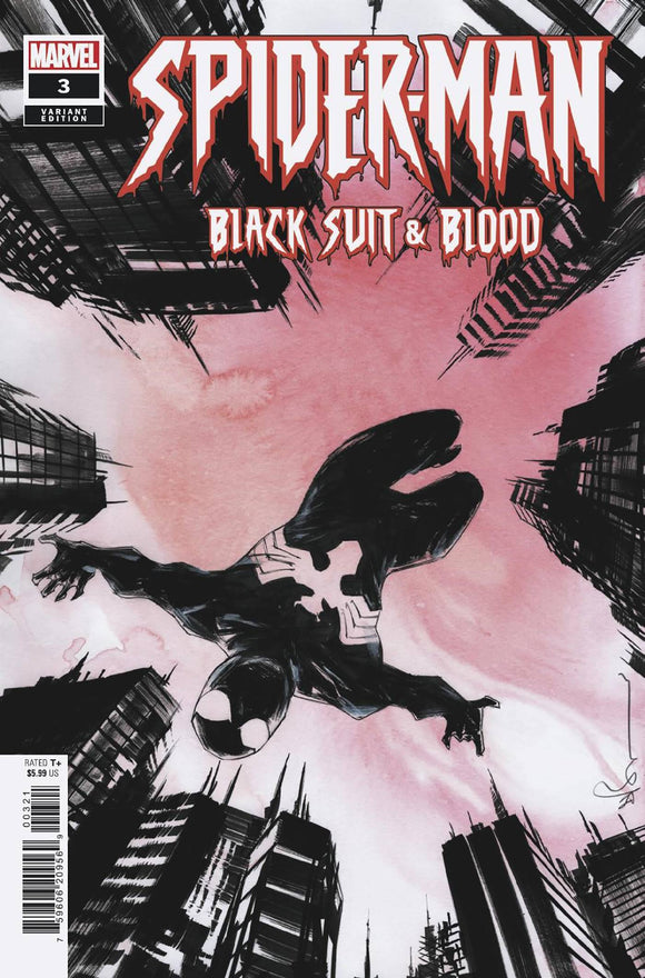 SPIDER-MAN BLACK SUIT & BLOOD #3 (OF 4) DUSTIN NGUYEN VAR