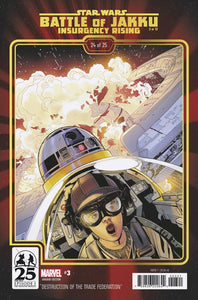 STAR WARS BATTLE OF JAKKU INSURGENCY RISING #3 (OF 4) 25TH ANNIVERSAY VAR