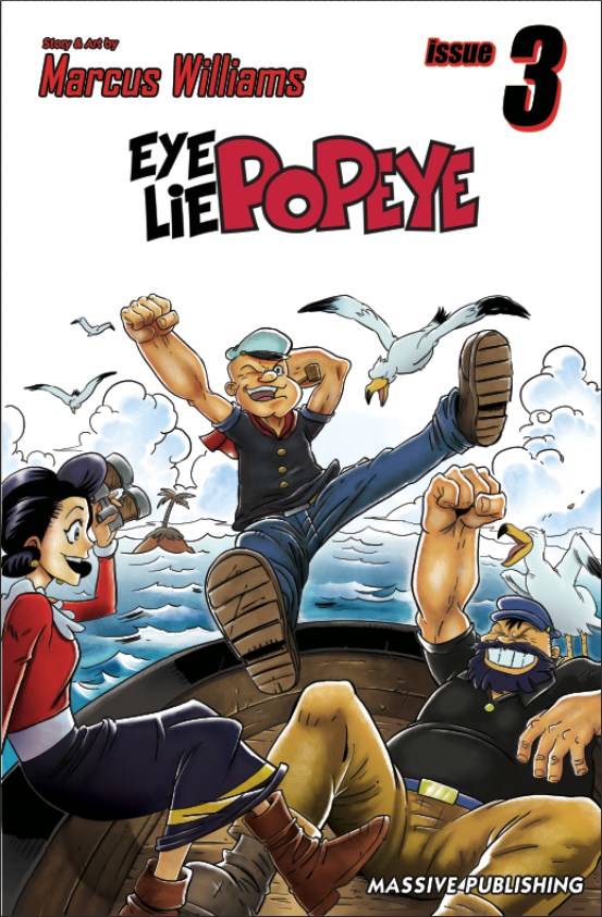 EYE LIE POPEYE #3 (OF 5) CVR C MANGA HOMAGE