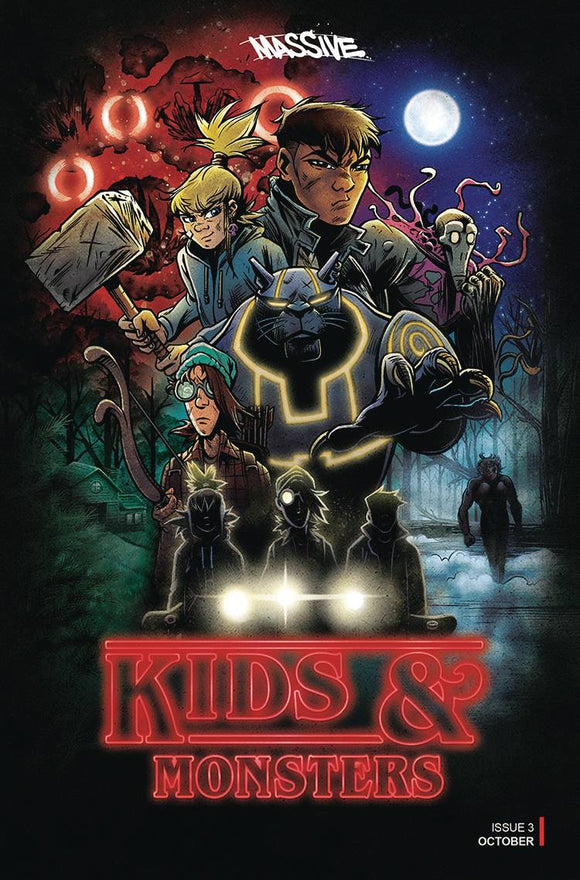 *Pre-Order* KIDS & MONSTERS #3 (OF 4) CVR C RICHARDSON TV HOMAGE