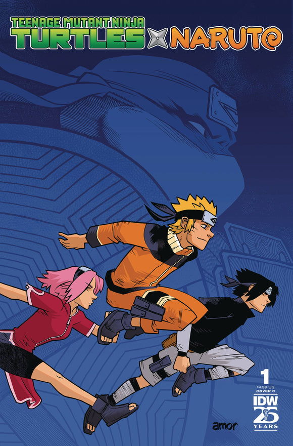 Teenage Mutant Ninja Turtles x Naruto #1 Variant C (Amor)