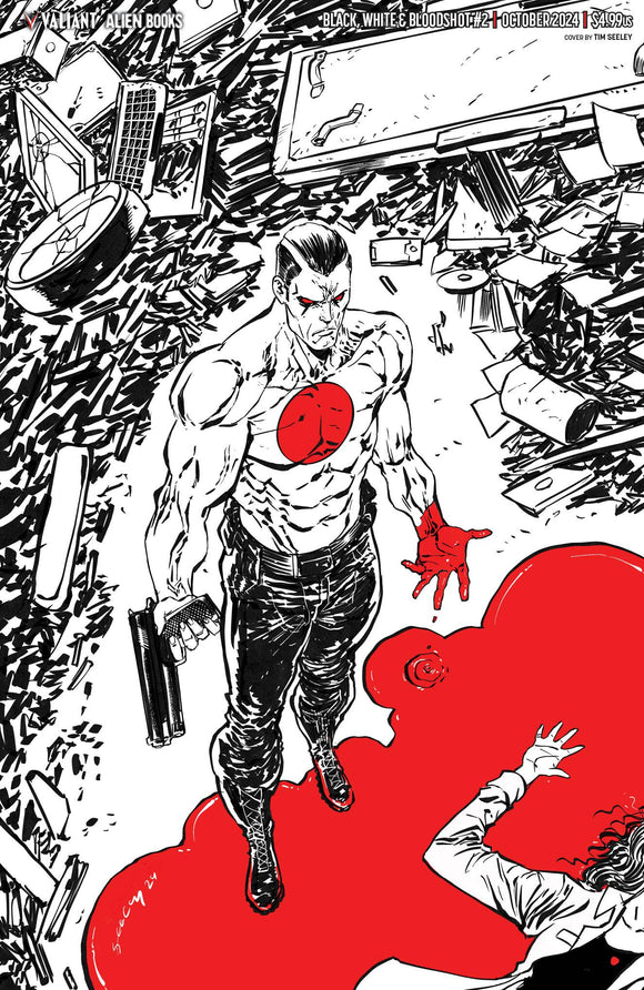 *Pre-Order* BLACK WHITE & BLOODSHOT #2 (OF 4) CVR E SEELEY VIRGIN