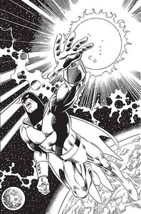 SPACE GHOST #4 CVR Q 7 COPY FOC INCV LAYTON B&W VIRGIN