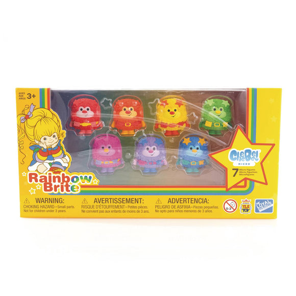 RAINBOW BRITE SPRITES CHEEBEE FIGURE 7-PACK