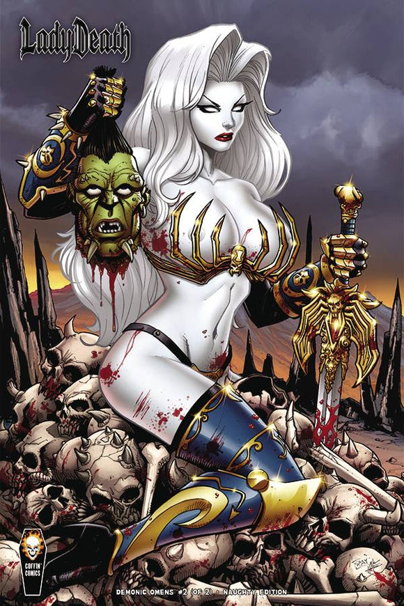 *Pre-Order* LADY DEATH DEMONIC OMENS #2 (OF 2) CVR D NAUGHTY EDITION