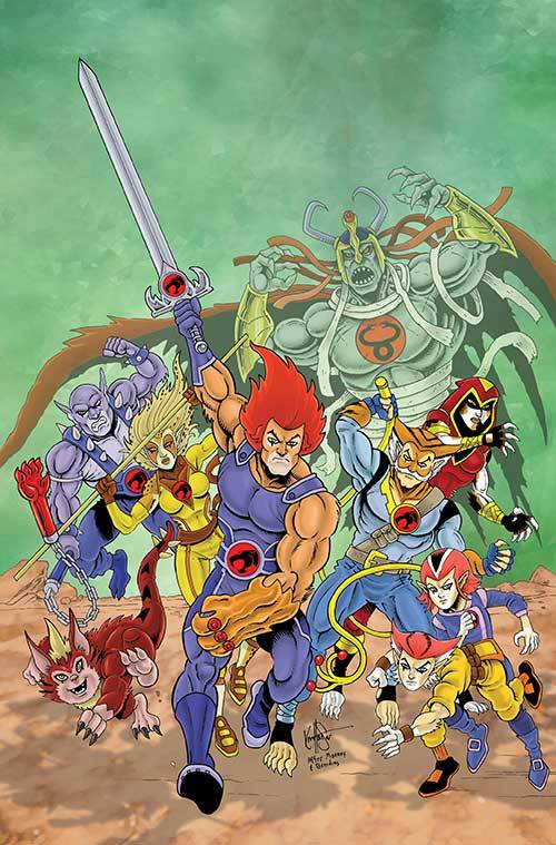 THUNDERCATS #7 CVR Y 10 COPY FOC INCV HAESER VIRGIN