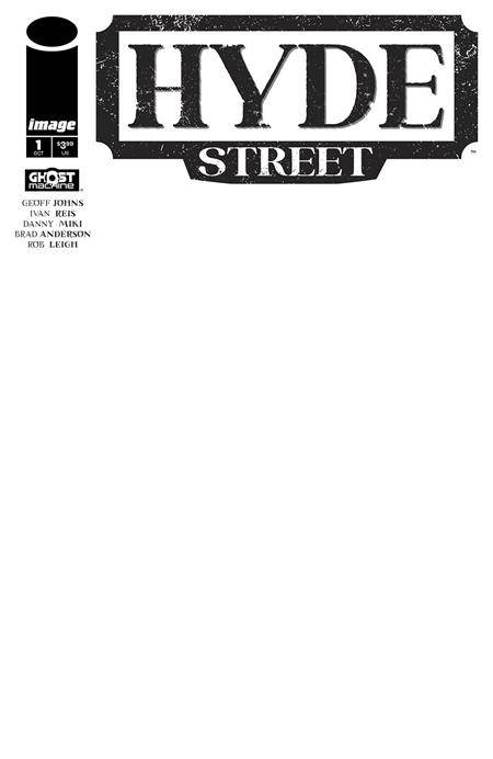 HYDE STREET #1 CVR F BLANK SKETCH CVR