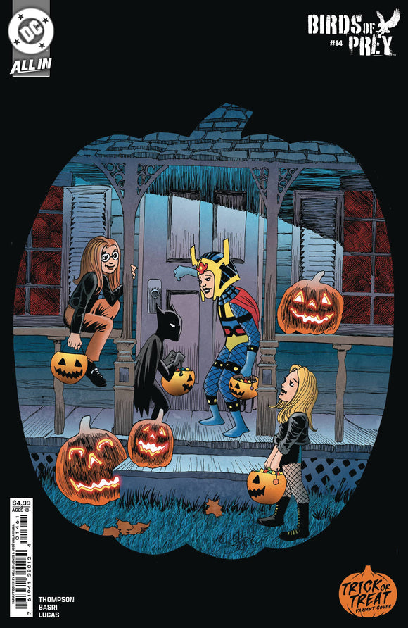 BIRDS OF PREY #14 CVR D KELLEY JONES TRICK OR TREAT