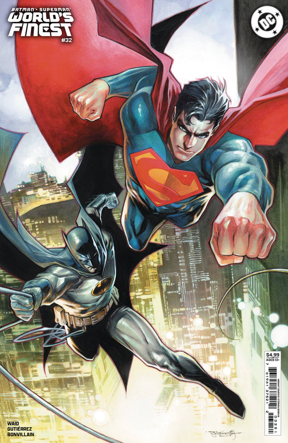 BATMAN SUPERMAN WORLDS FINEST #32 CVR B STEPHEN SEGOVIA