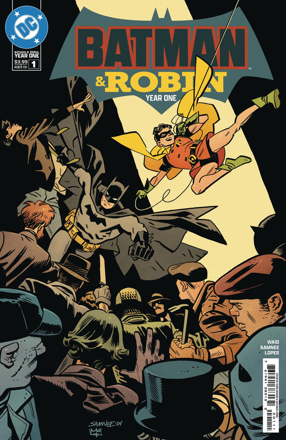 BATMAN AND ROBIN YEAR ONE #1 (OF 12) CVR A CHRIS SAMNEE