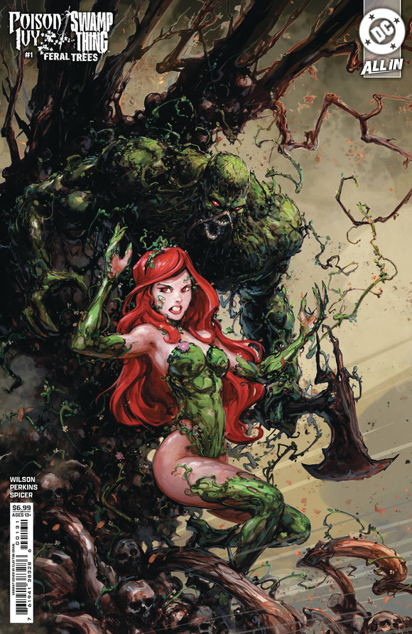 POISON IVY SWAMP THING FERAL TREES #1 OS CVR C CRAIN