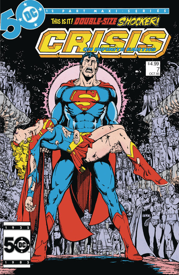 *Pre-Order* CRISIS ON INFINITE EARTHS #7 FACSIMILE EDITION CVR A GEORGE PEREZ