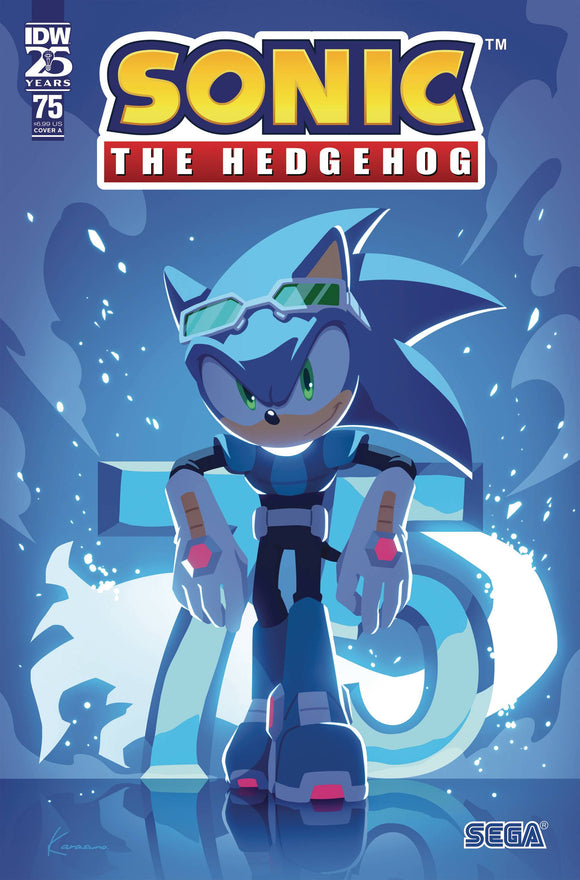 Sonic the Hedgehog #75 Cover A (Sonic Team)