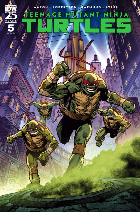 Teenage Mutant Ninja Turtles (2024) #5 Variant RI (Earls) 1:25