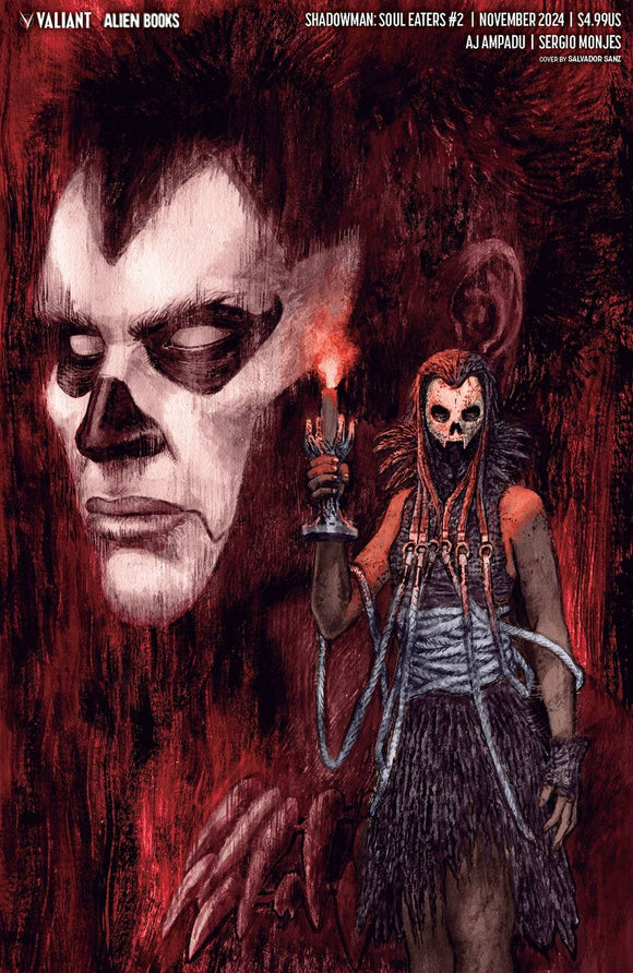 SHADOWMAN SOUL EATERS #2 (OF 4) CVR D SANZ VIRGIN