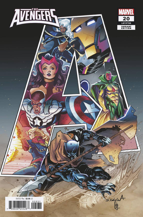 *Pre-Order* AVENGERS #20 SERGIO DAVILA VARIANT