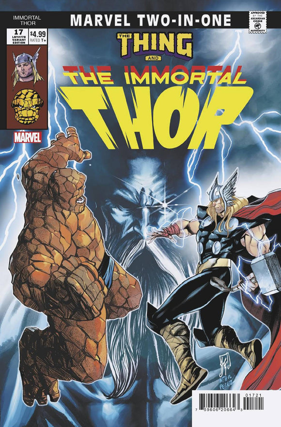 IMMORTAL THOR #17 STEFANO CASELLI MARVEL TWO IN ONE VAR