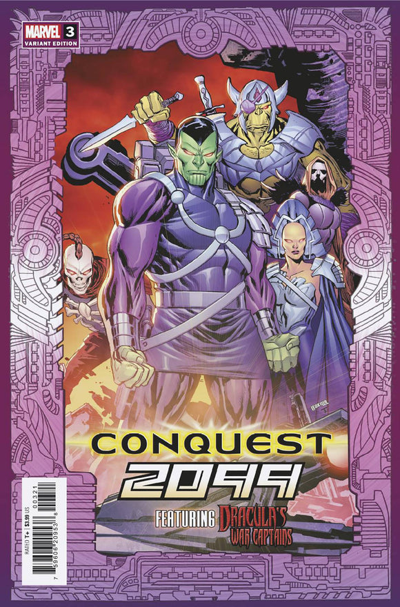 CONQUEST 2099 #3 (OF 5) KEN LASHLEY FRAME VAR