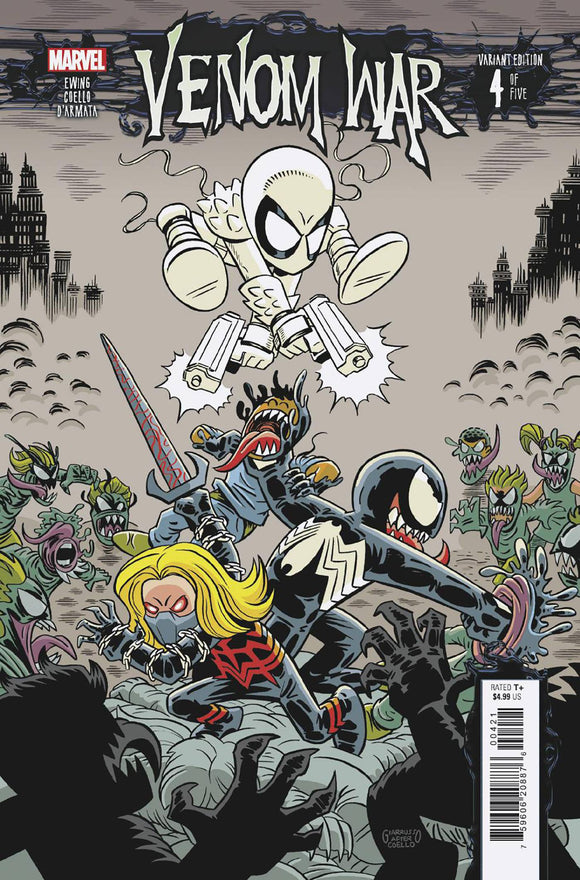 VENOM WAR #4 (OF 5) CHRIS GIARRUSSO VAR