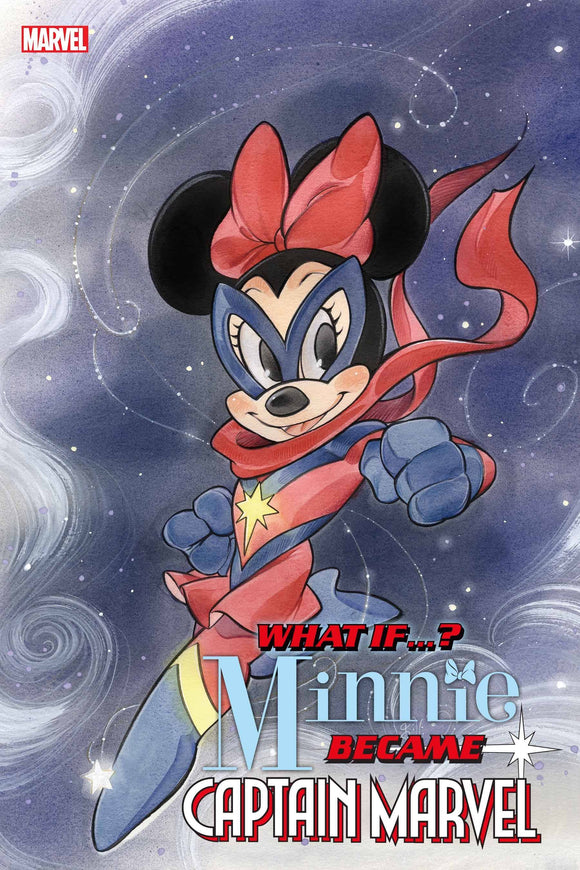 MARVEL & DISNEY: WHAT IF...? MINNIE BECAME CAPTAIN MARVEL #1 PEACH MOMOKO VARIANT