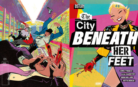 CITY BENEATH HER FEET #1 CVR A CHARRETIER