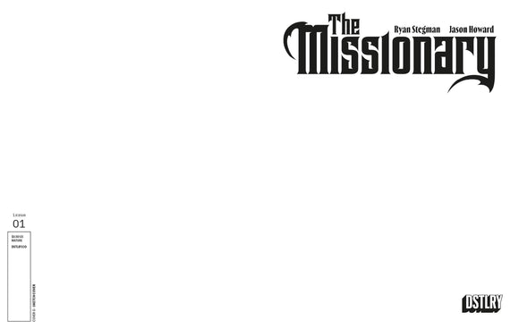 MISSIONARY #1 CVR G BLANK SKETCH VAR