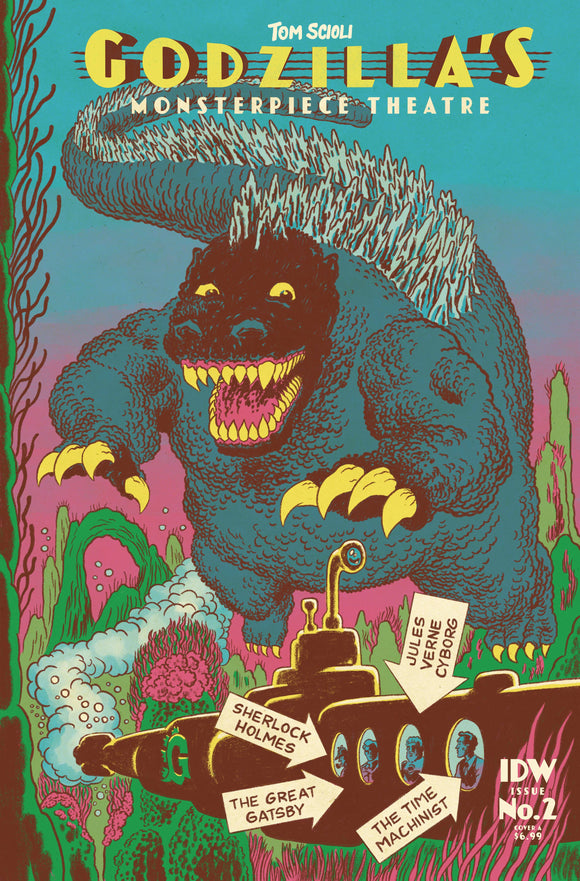 Godzilla’s Monsterpiece Theatre #2 Cover A (Scioli)