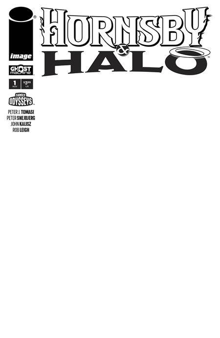 HORNSBY & HALO #1 CVR F BLANK SKETCH CVR