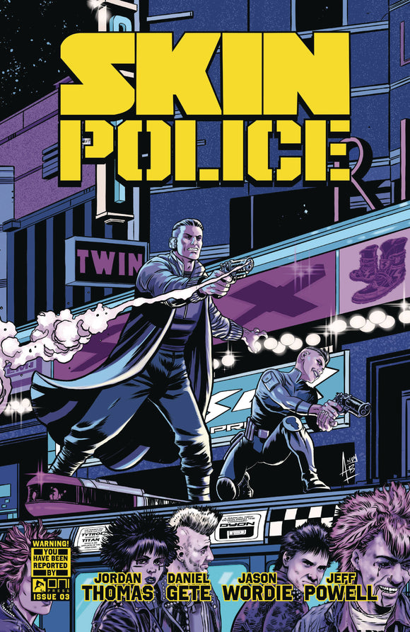 SKIN POLICE #3 (OF 4) CVR B BELANGER