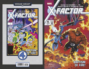 X-FACTOR #6 RAFAEL ALBUQUERQUE FANTASTIC FOUR HOMAGE VAR