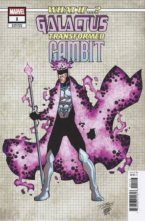 *Pre-Order* WHAT IF...? GALACTUS: GALACTUS TRANSFORMED GAMBIT? #1 RON LIM DESIGN VARIANT 1:10