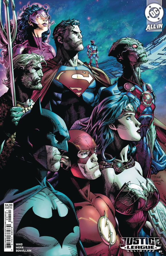 JUSTICE LEAGUE UNLIMITED #1 CVR B JIM LEE