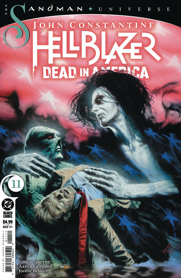 JOHN CONSTANTINE HELLBLAZER DEAD IN AMERICA #11 (OF 11) CVR A AARON CAMPBEL