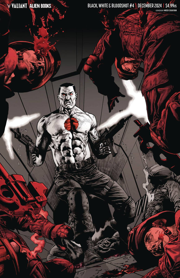 *Pre-Order* BLACK WHITE & BLOODSHOT #4 (OF 4) CVR E SUAYAN VIRGIN