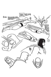 SPACE GHOST #6 CVR Q 7 COPY FOC INCV TOTH MODEL SHEET VIRGIN