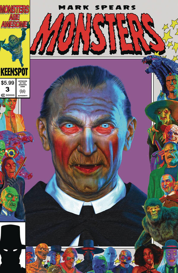 *Pre-Order* MARK SPEARS MONSTERS #3 CVR D DRACULA HOMAGE