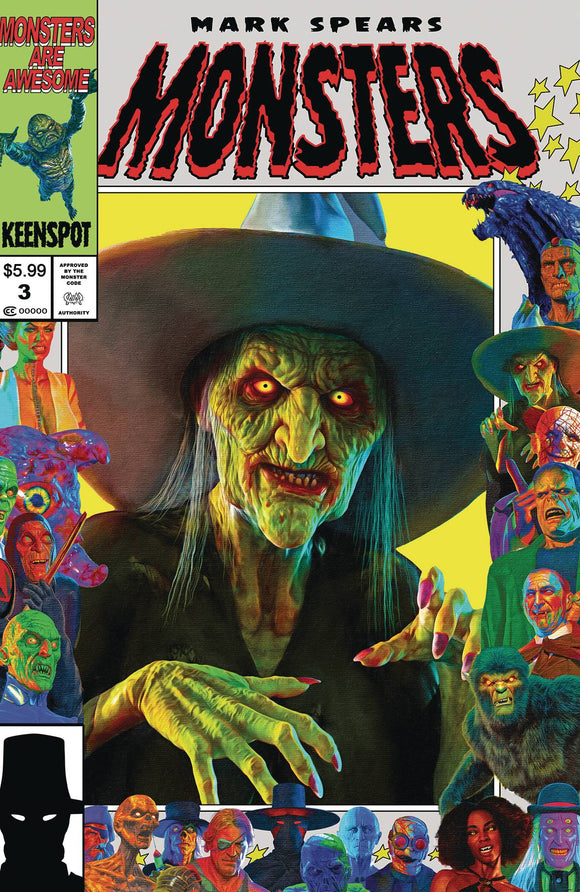 *Pre-Order* MARK SPEARS MONSTERS #3 CVR E WITCH HOMAGE