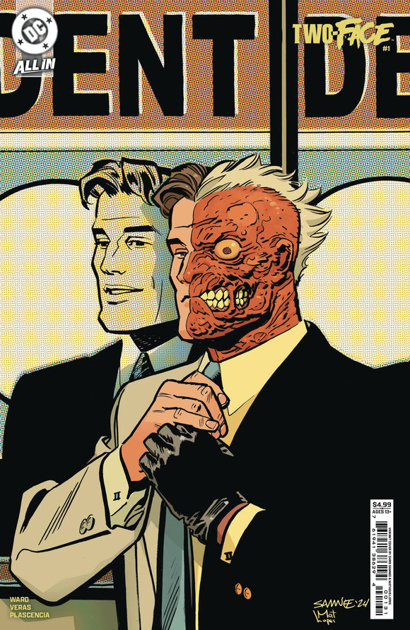 TWO-FACE #1 (OF 6) CVR C CHRIS SAMNEE