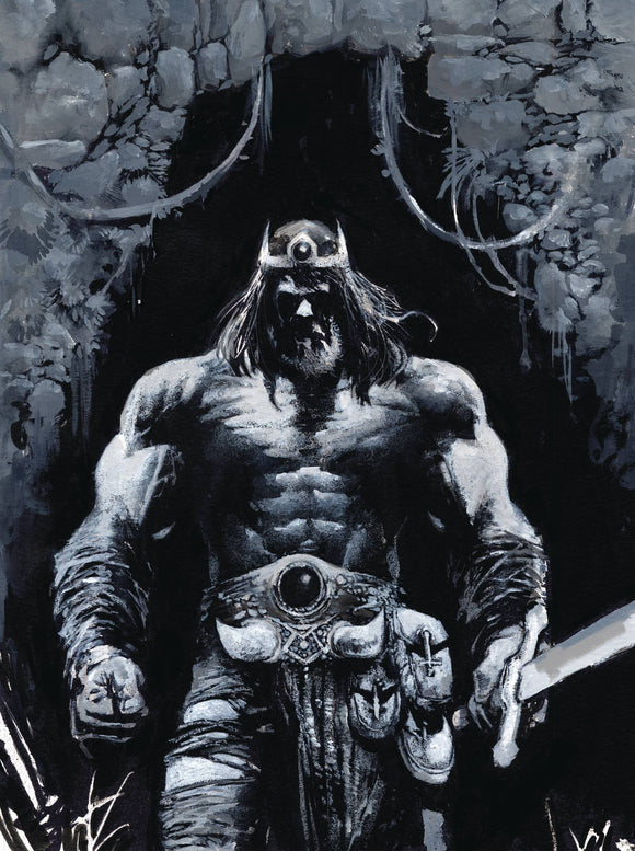 *Pre-Order* SAVAGE SWORD OF CONAN #6 (OF 6) CVR C FOC ALEXANDER B&W VIRGIN