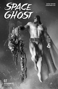 SPACE GHOST #7 CVR O 5 COPY FOC INCV BARENDS B&W