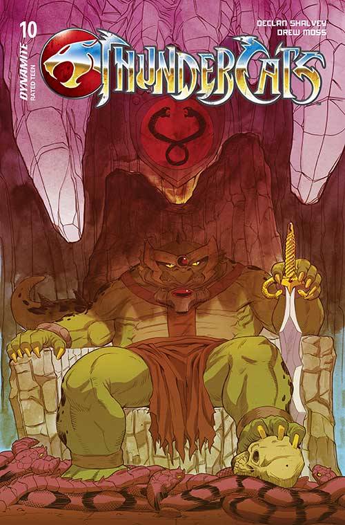 THUNDERCATS #10 CVR S FOC MOSS SLITHE ORIGINAL