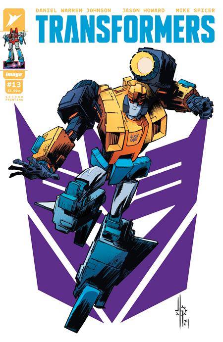 *Pre-Order* TRANSFORMERS #13 2ND PTG CVR A HOWARD DECEPTICON