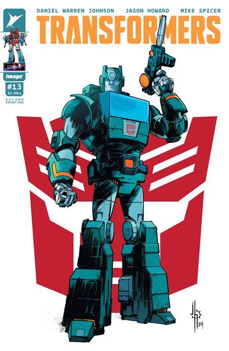 *Pre-Order* TRANSFORMERS #13 2ND PTG CVR B HOWARD AUTOBOT