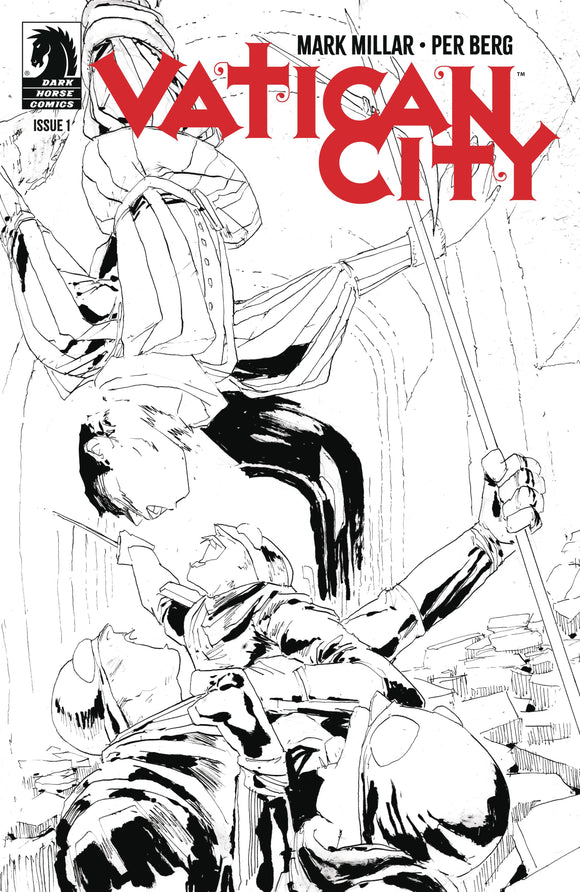 Vatican City #1 (CVR B) (B&W) (Per Berg)