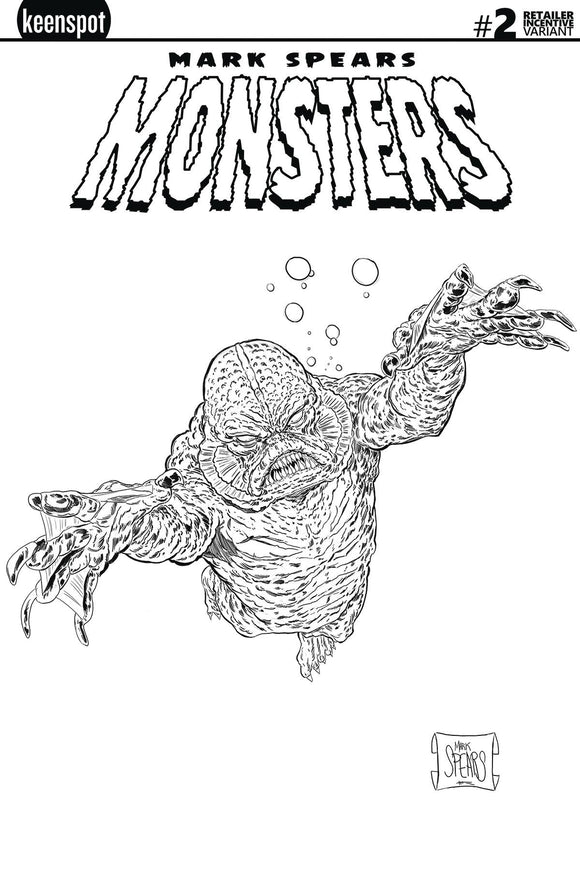 *Pre-Order* MARK SPEARS MONSTERS #2 2ND PTG CVR B 20 COPY INCV