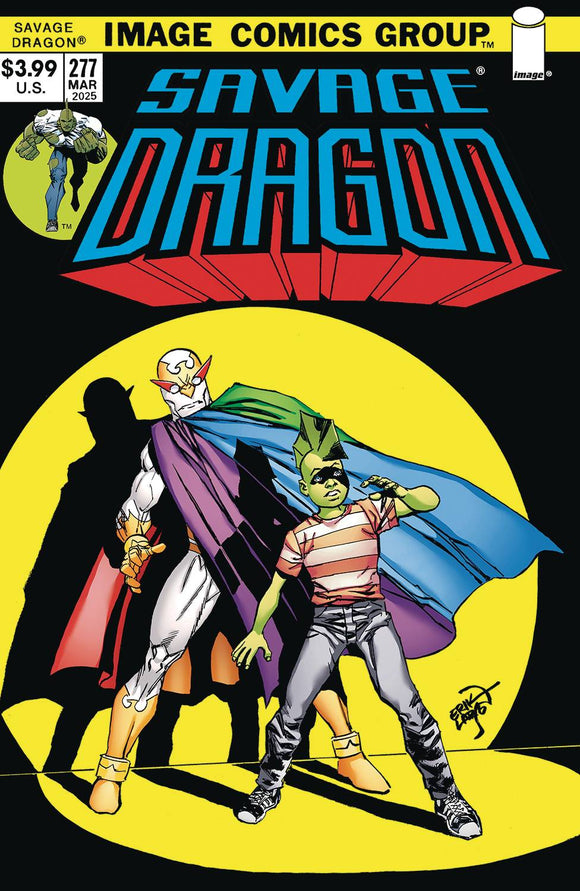 SAVAGE DRAGON #277 CVR B ERIK LARSEN 70S TRADE DRESS VAR